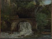 Gustave Courbet Le Grand Pont oil on canvas